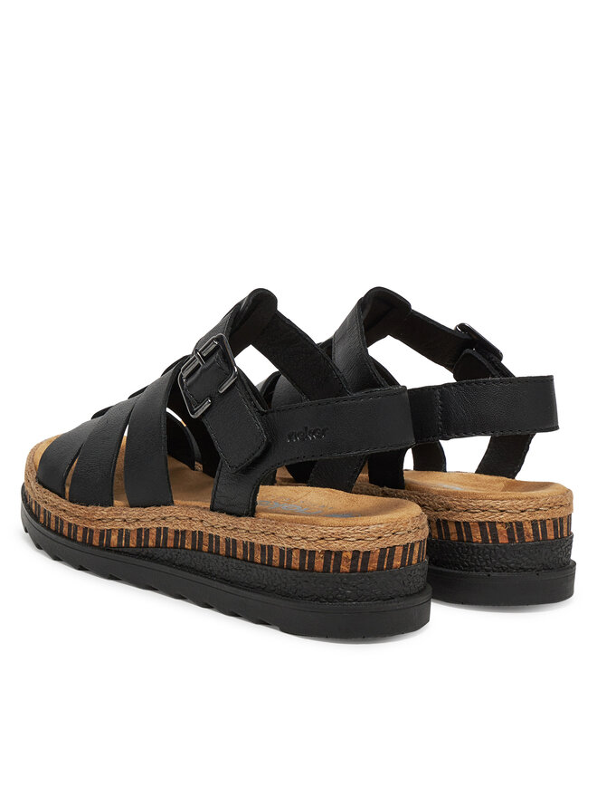Rieker Sandalen Rieker V7904-00 Schwarz