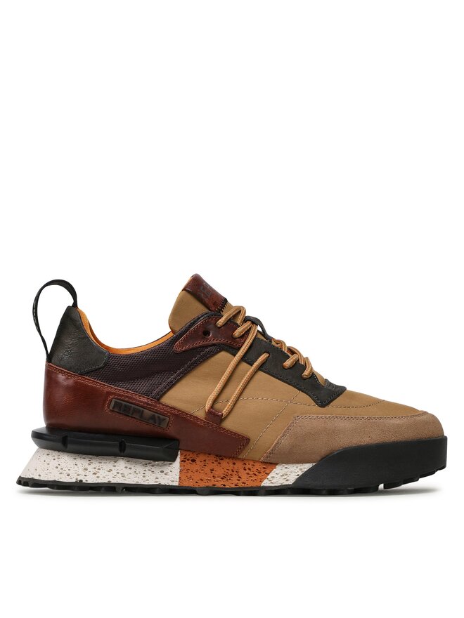 REPLAY Sneakers Replay Field Jupiter 2 GMS1P.000.C0027L Khakifarben