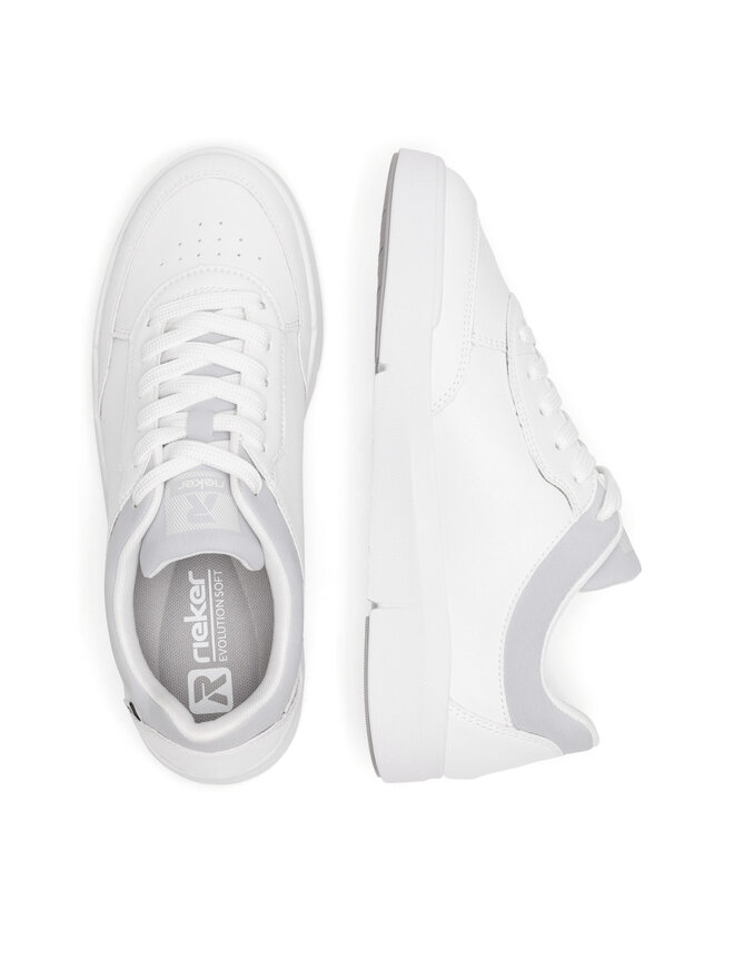 Rieker Revolution Lifestyle Сникърси Rieker Revolution Lifestyle 41910-81 Бял