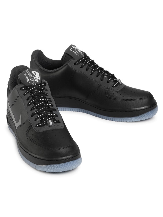 air force 1 07 black silver lilac anthracite