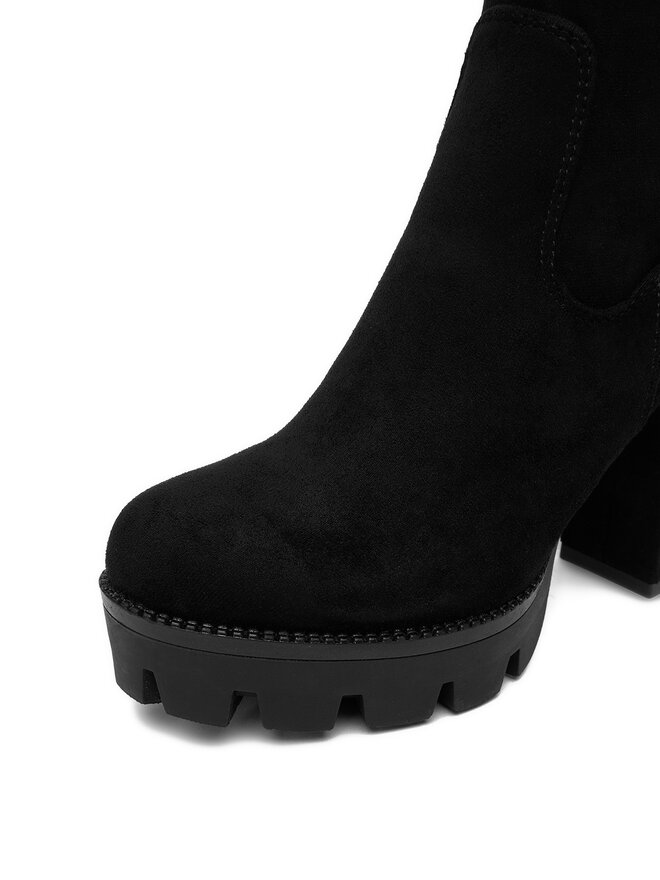 DeeZee Μπότες DeeZee 23759-7-BLACK SU Μαύρο