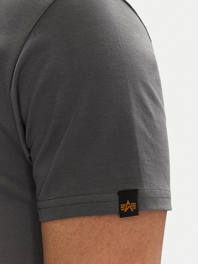 Alpha Industries Alpha Industries T-Shirt Basic 118533 Μαύρο Regular Fit