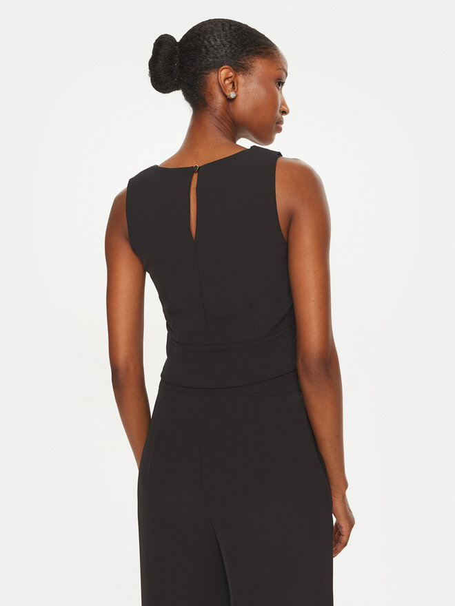 Rinascimento Rinascimento Felső CFC0120598003 Fekete Slim Fit