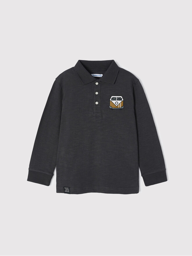 Mayoral Mayoral Poloshirt 4177 Grau Regular Fit