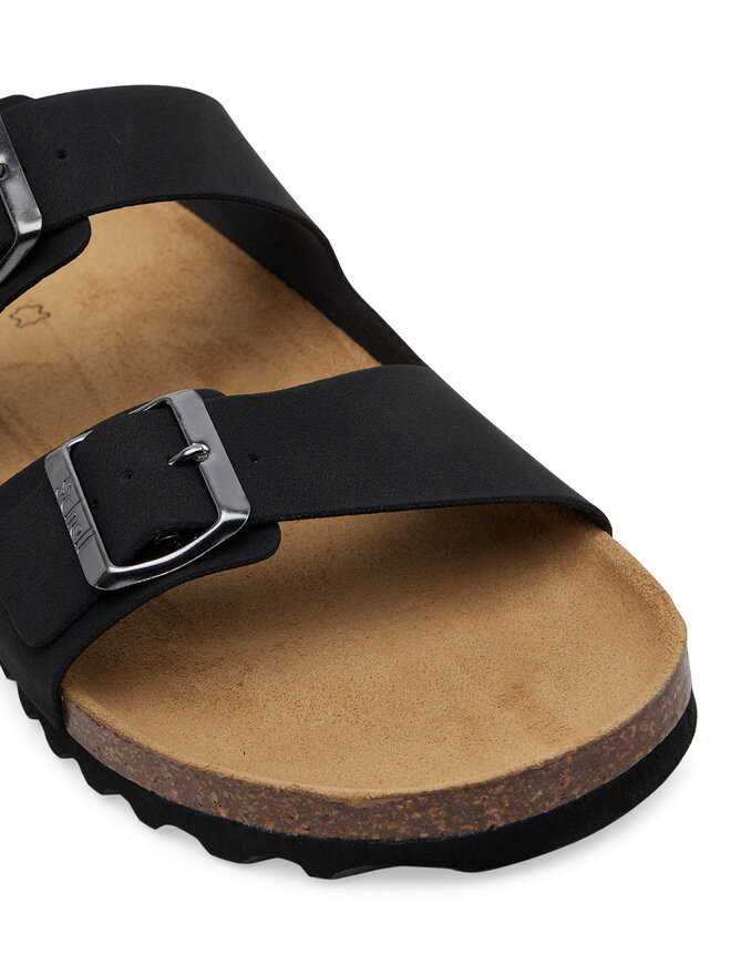 Scholl Παντόφλες Scholl Gerry Ad MF32144 1004 Μαύρο