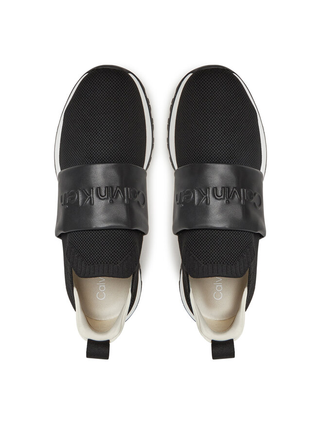 Calvin Klein Αθλητικά Calvin Klein Runner Slip On - He Nappa HW0HW02415 Μαύρο