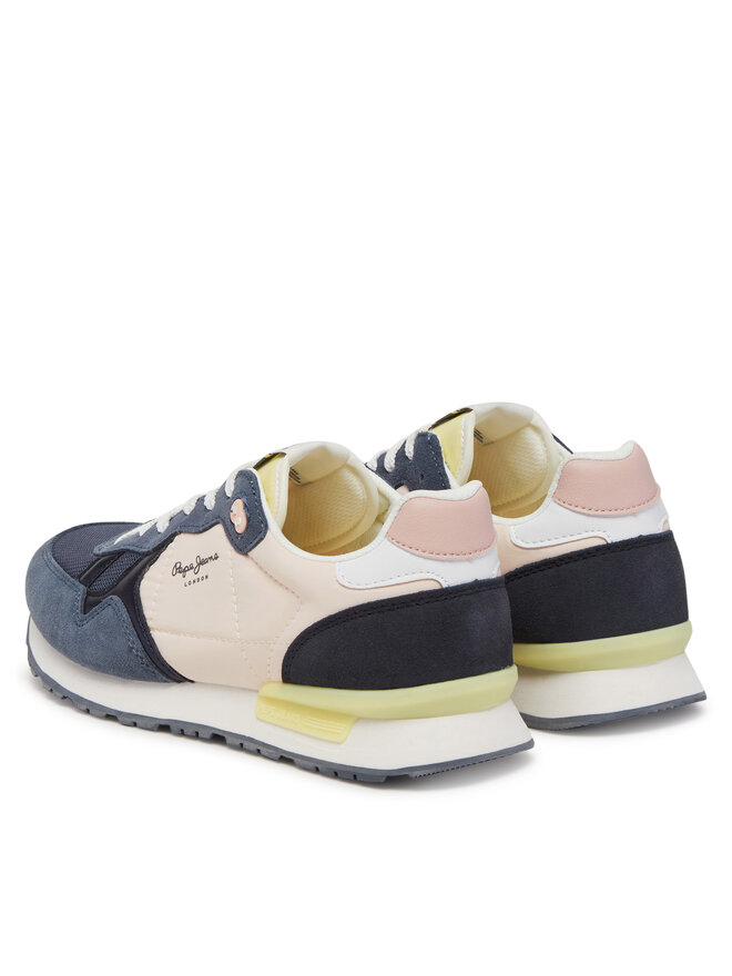 Pepe Jeans Снікерcи Pepe Jeans Brit Camp W PLS40038 Cиній
