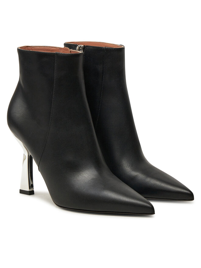 Pollini Polokozačky Pollini SA21199C0LTDT000 Černá