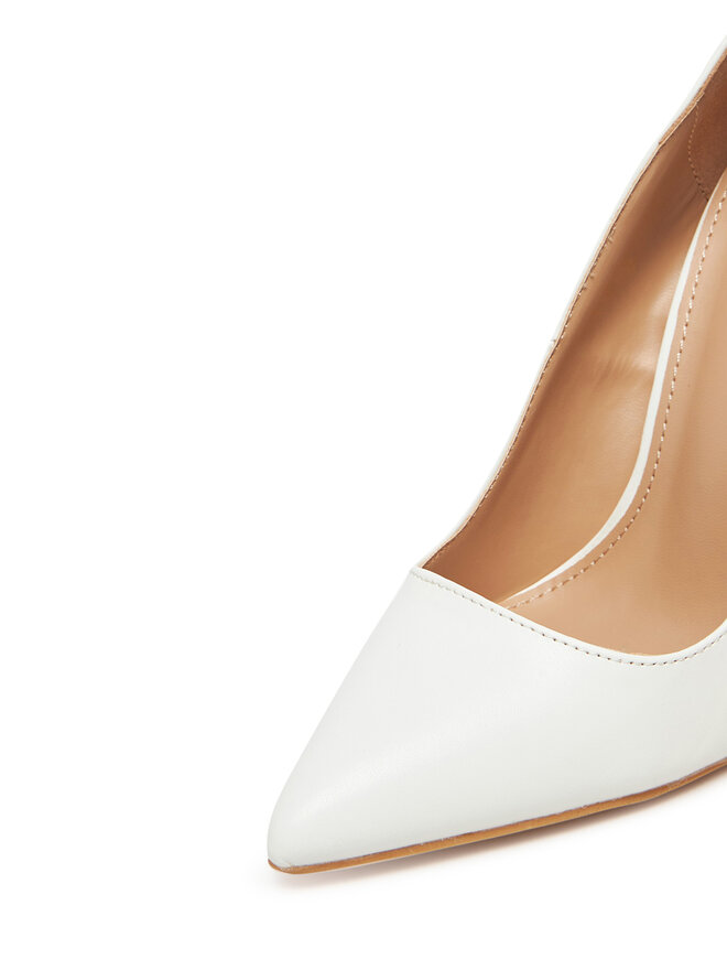 DeeZee Pantofi cu toc subțire DeeZee HT92831-41 Alb