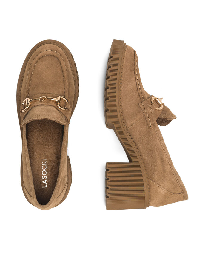 Lasocki Chunky loafers Lasocki KAP-SL-26301 Marrone
