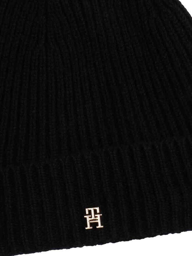 Tommy Hilfiger Σκούφος Tommy Hilfiger Th Cashmere AW0AW17772 Μαύρο