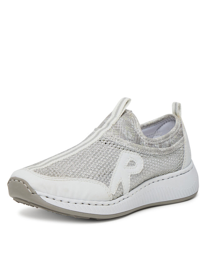 Rieker Sneakers Rieker N5554-81 Weiß