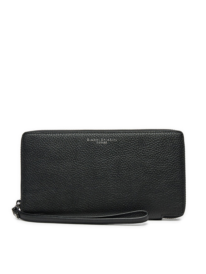Gianni Chiarini Голям дамски портфейл Gianni Chiarini PF WBW13662 GRN Черен