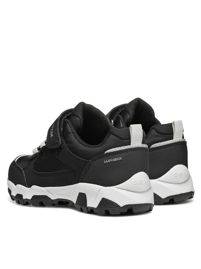 Geox Trekkingschuhe Geox J Magnetar B Abx J553ZA 0FU50 C0017 S Schwarz