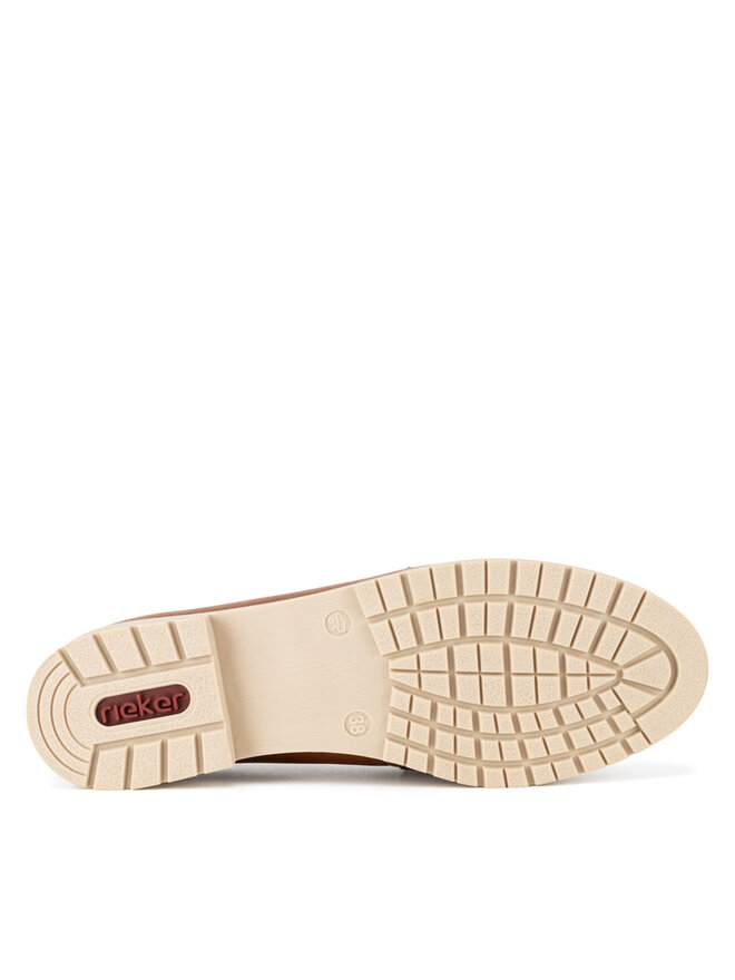 Rieker Mocasini Rieker 45300-24 Maro