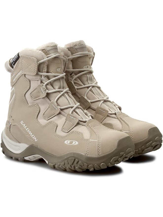 Botas de trekking Salomon Snowtrip W 327073 Beis zapatos.es