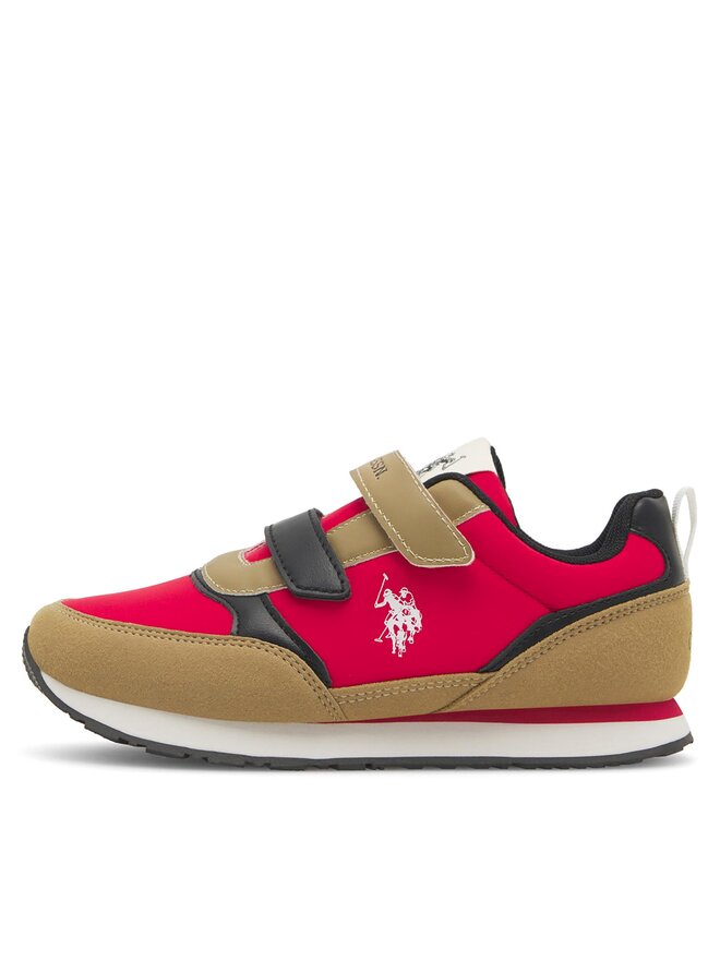 U.S. Polo Assn. Sneakersy U.S. Polo Assn. NOBIK012A Czerwony