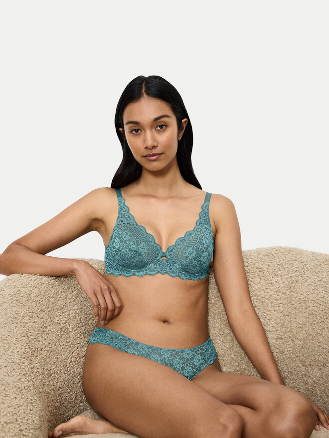Triumph Triumph Бюстгальтер з підкладкою Amourette 10209574 Бірюзовий
