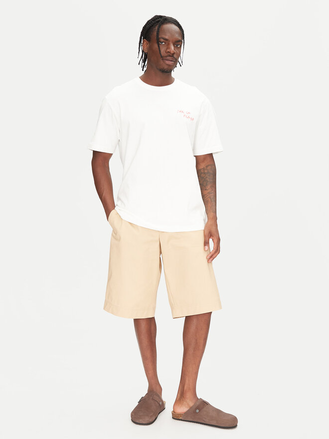 Only & Sons Only & Sons Marškinėliai Milo 22034452 Balta Relaxed Fit