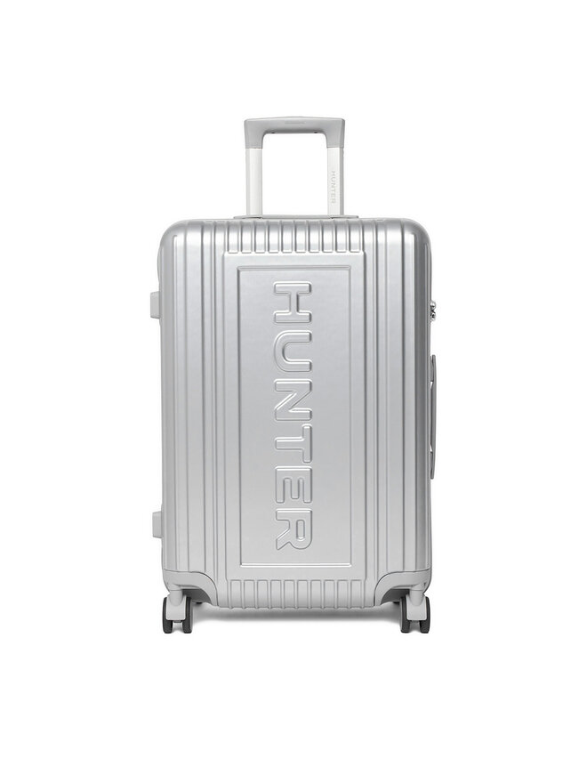 Hunter Середня валіза Hunter CWBEO-HUNTER-M-002-08 Срібний