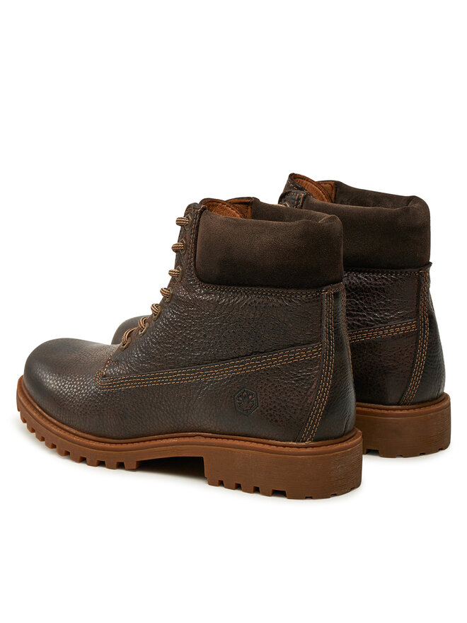 Lumberjack Pohodni čevlji Lumberjack River Green SME6901-001-B75 Rjava