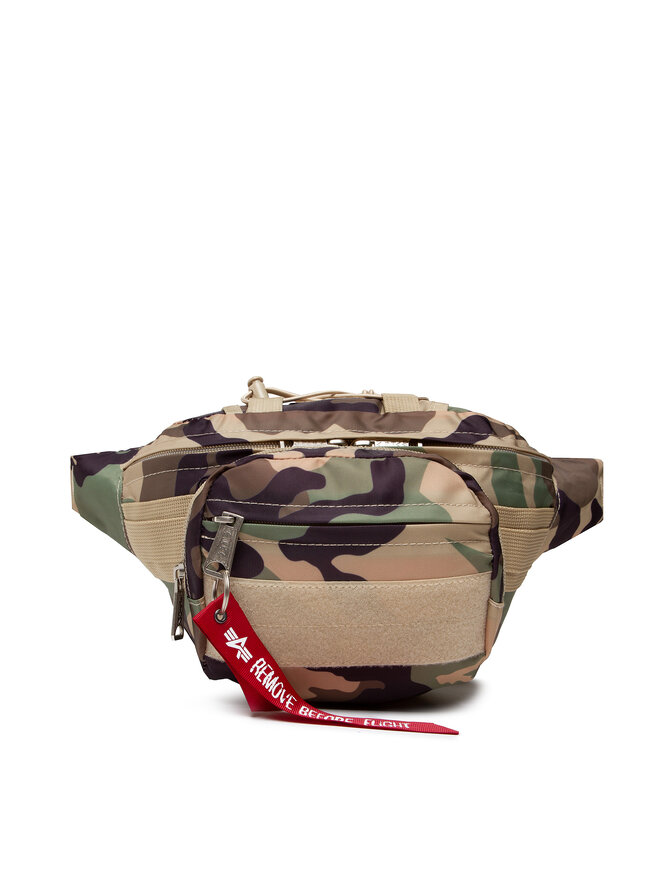 Alpha Industries Ledvinka Alpha Industries Tactical Waist Bag 128925 Zelená
