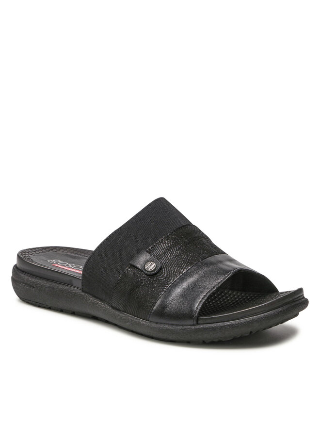 Go Soft Şlapi Go Soft WI16-5702-04 Negru