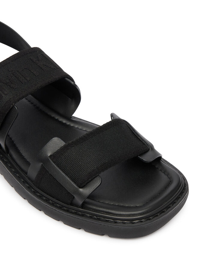 Calvin Klein Sandalen Calvin Klein Sq Molded Sandal Webb HW0HW02872 Schwarz