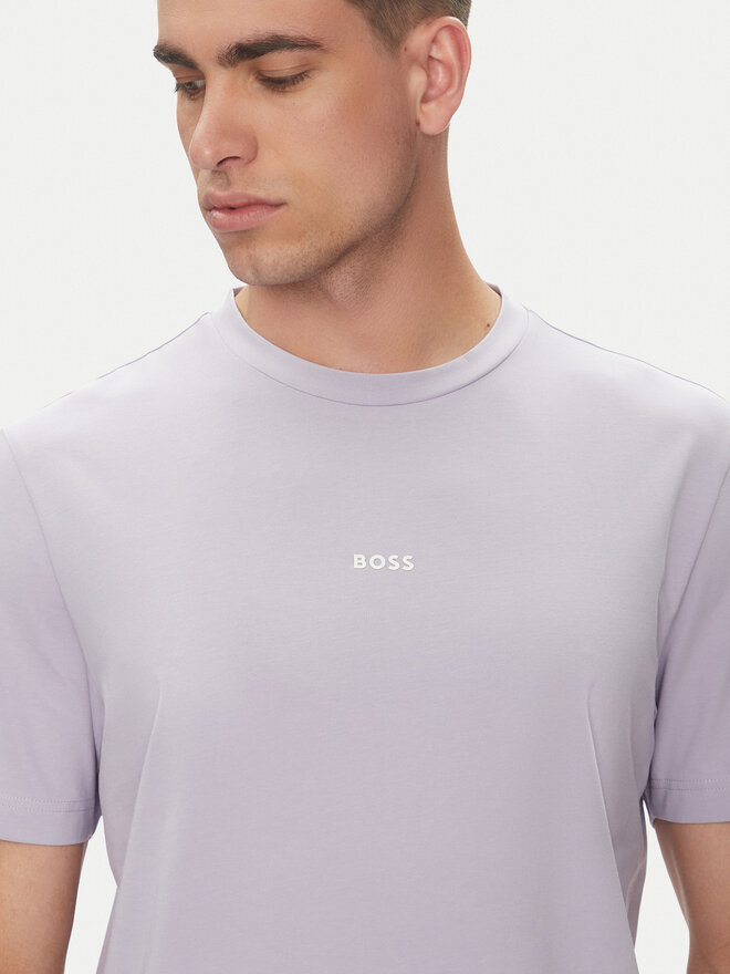BOSS BOSS T-Shirt Tchup 50473278 Violett Relaxed Fit