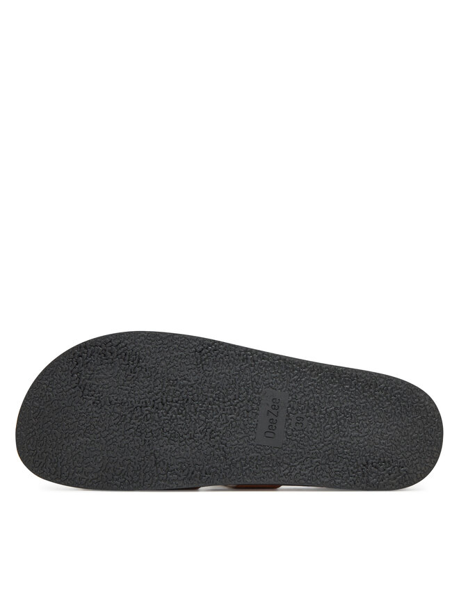 DeeZee Pantoletten DeeZee HY59053-3 Braun