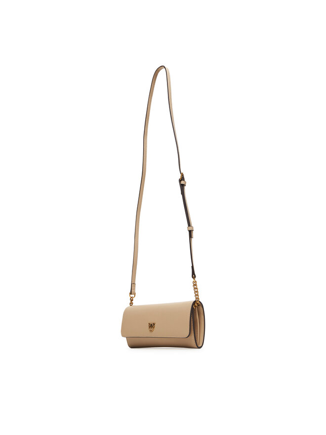 PINKO Ročna torba PINKO Love Tiny Brids Wallet C AI 25-26 PCPL 103765 A0F1 Bež