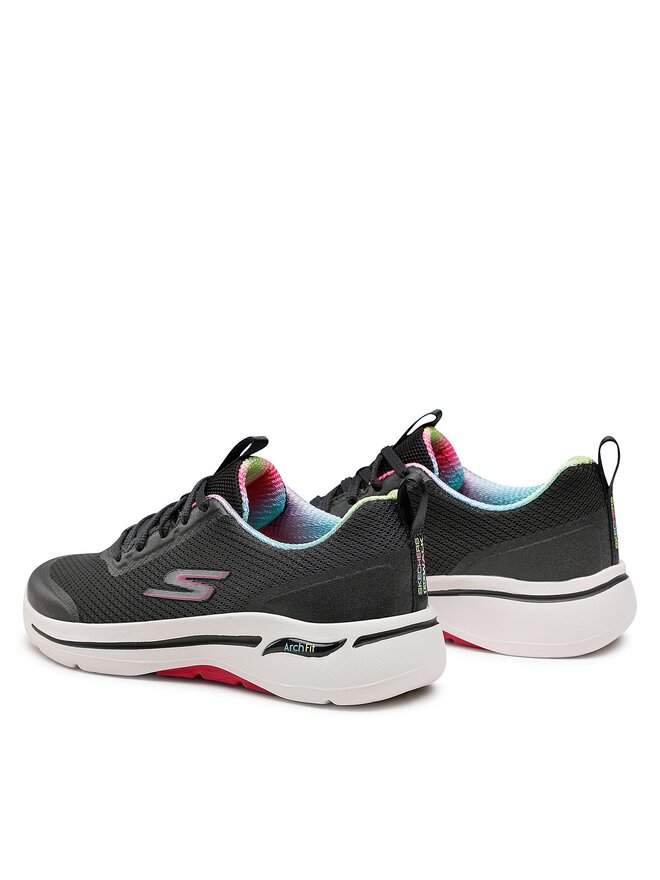 Skechers Sneakersy Skechers Go Walk Arch Fit 124868/BKHP Czarny