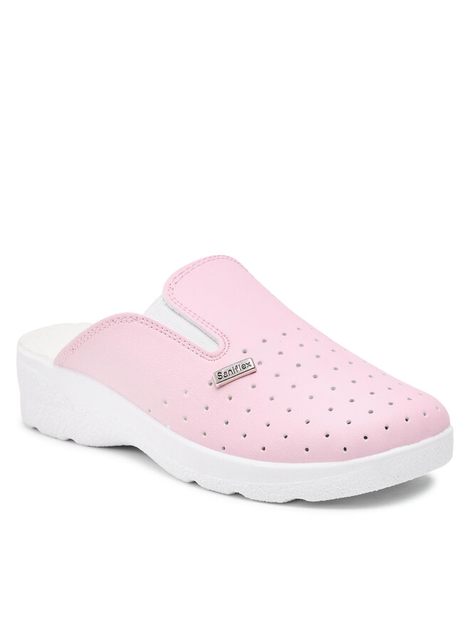Mules sandales de bain Saniflex 89824 99 Rose chaussures
