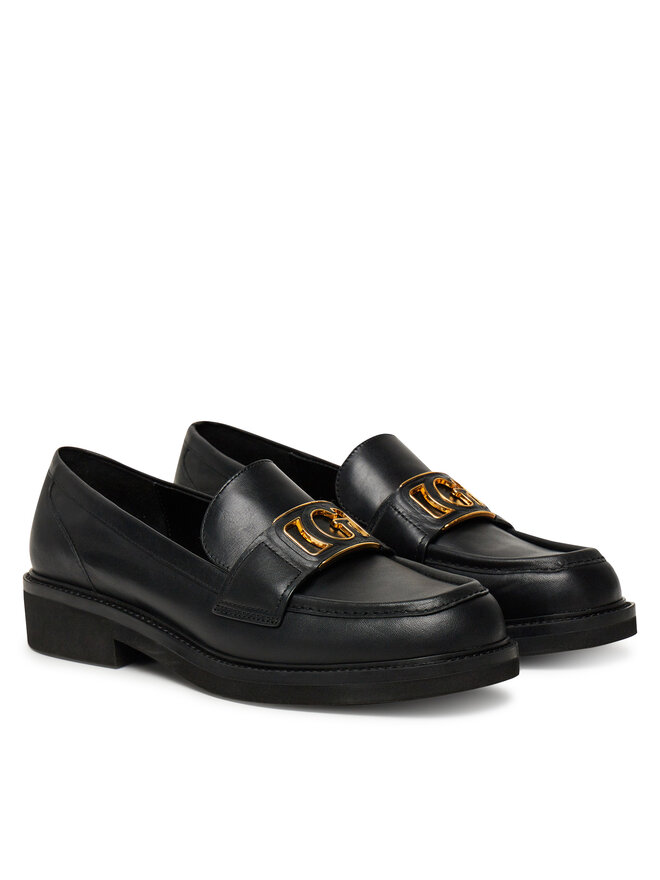 Guess Loaferke Guess FLPSHU LEA14 Črna