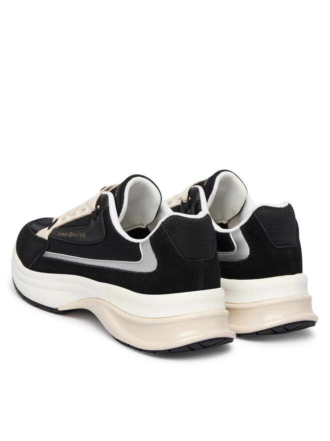 Tommy Hilfiger Sneakers Tommy Hilfiger Th Sporty Chic Runner FW0FW09187 Schwarz