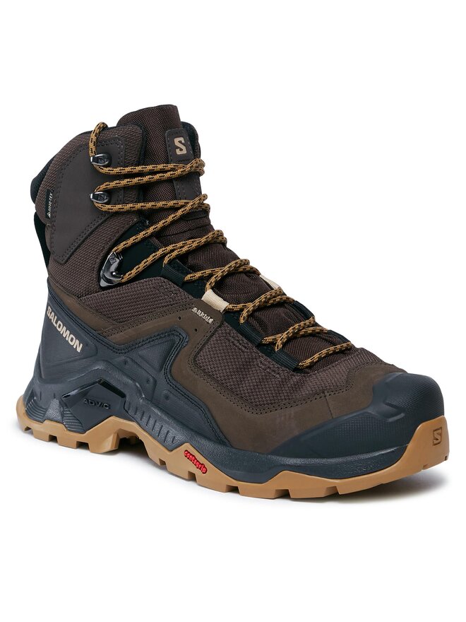 Salomon Trekkingi Salomon Quest Element GORE-TEX L47216100 Brązowy
