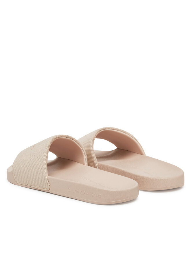 Calvin Klein Jeans Iešļūcenes Calvin Klein Jeans Slide Monogram Wn YW0YW01835 Bēšs