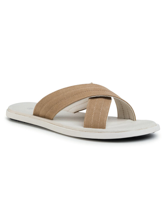 Gino Rossi Pantoletten Gino Rossi ML2821-TWO-TKTK-3100-0 Braun