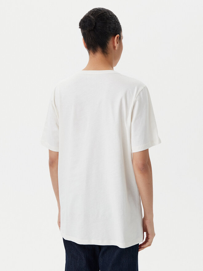 Liu Jo Sport Liu Jo Sport T-Shirt TA5174 JS923 Écru Regular Fit