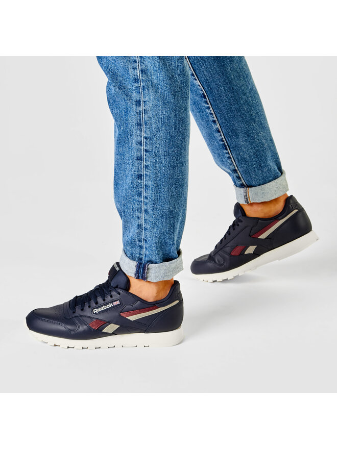 Zapatillas Reebok Cl Lthr FV6365 Azul marino | zapatos.es