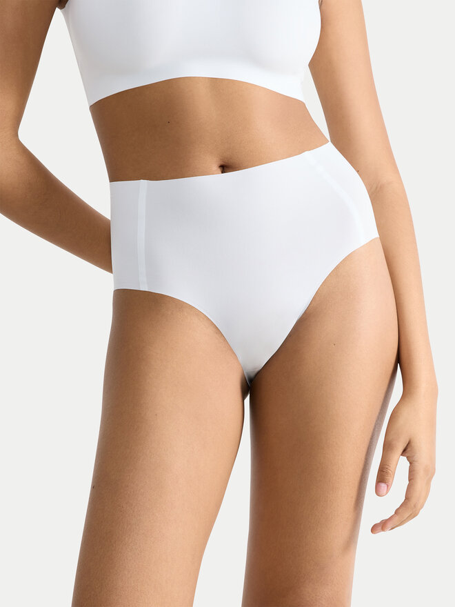 Sloggi Sloggi Klassischer Damenslip mit hoher Taille Zero Feel 10217759 Écru