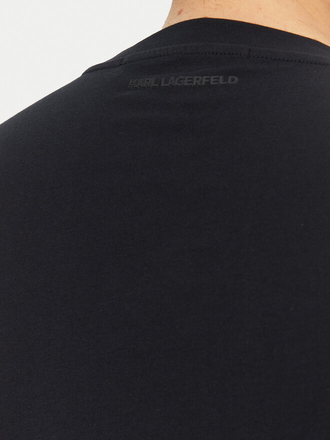 KARL LAGERFELD KARL LAGERFELD T-Shirt 755710 551224 Dunkelblau Regular Fit