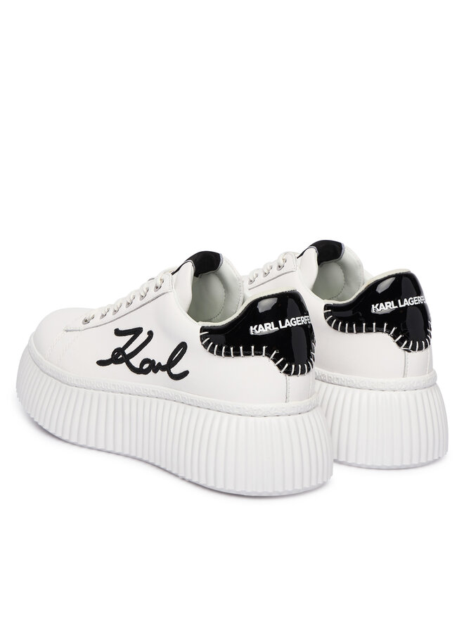 KARL LAGERFELD Снікерcи KARL LAGERFELD Kreeper Lo KL42372C Білий