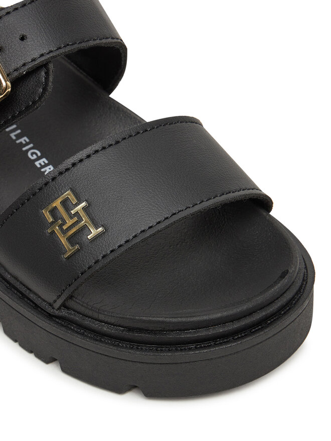 Tommy Hilfiger Sandále Tommy Hilfiger T3A2-33785-0326 M Čierna
