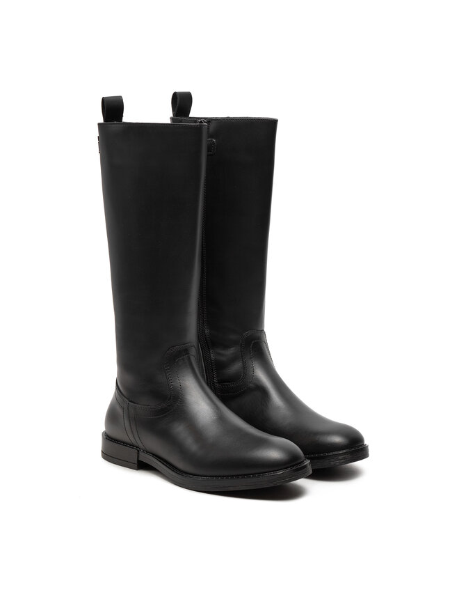 Tommy Hilfiger Cizme Tommy Hilfiger T4A6-33591-0092999 S Negru