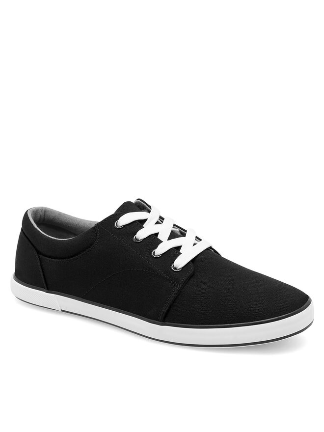 Lanetti Sneakers aus Stoff Lanetti MS20347-11 Schwarz
