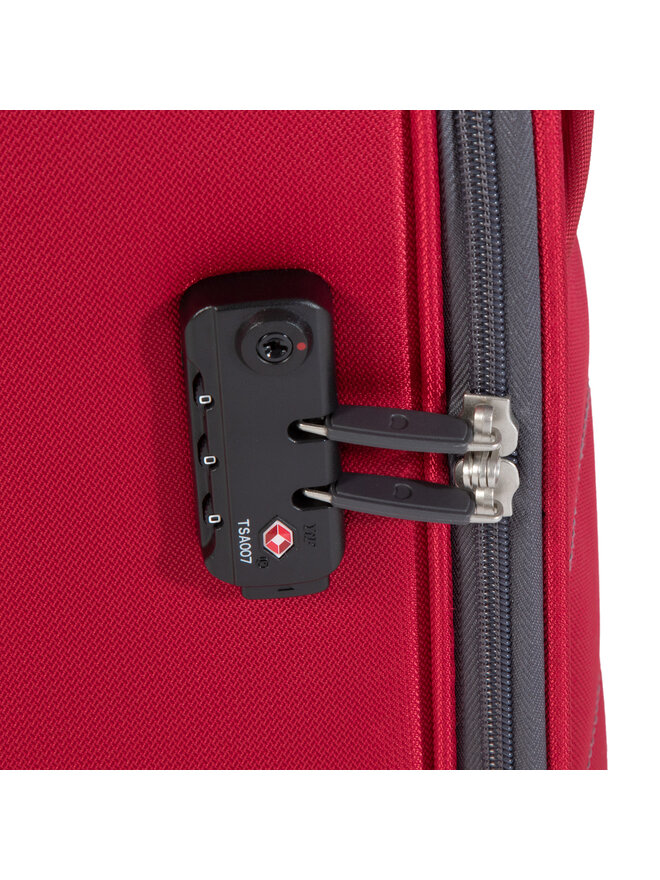Delsey Kabīnes koferis Delsey Easy Trip 00341570004 Sarkans