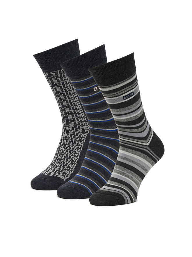 G-Star Raw Ponožky G-Star Raw AS_G-STAR_W_047_SS25 (3-PACK) Černá