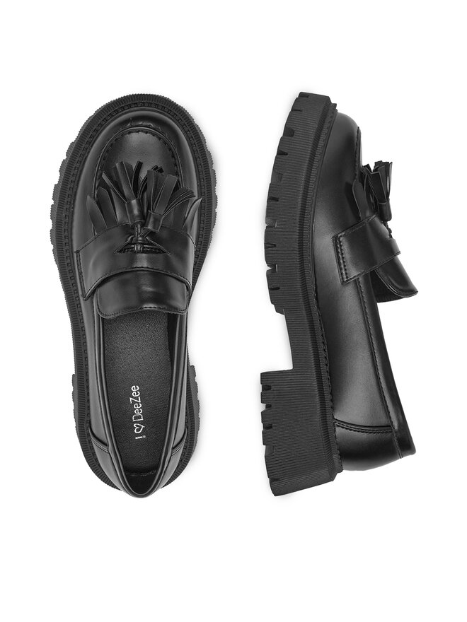 DeeZee Loafersy DeeZee S670-21 Czarny