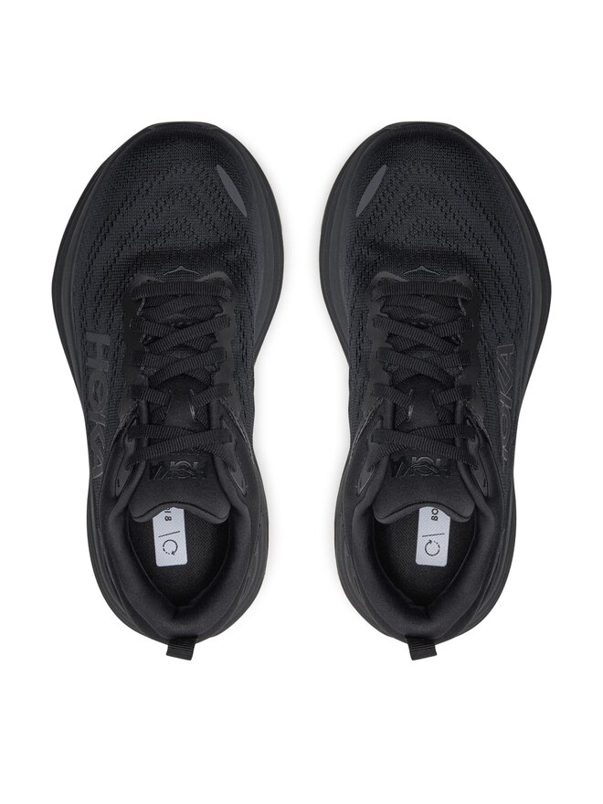 Hoka Laufschuhe Hoka Bondi 8 Wide 1127954 Schwarz